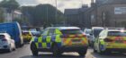 Police closed off a section of Bryon Street following the crash.