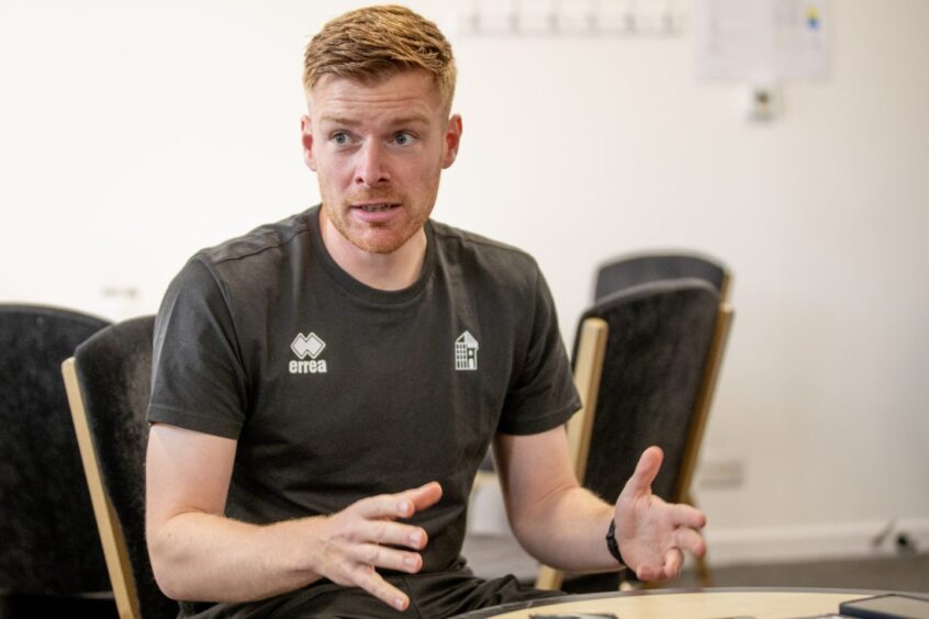 Euan Donaldson, the Pars' senior sports scientist.