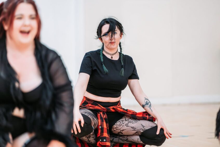members of Marvelesque Burlesque group