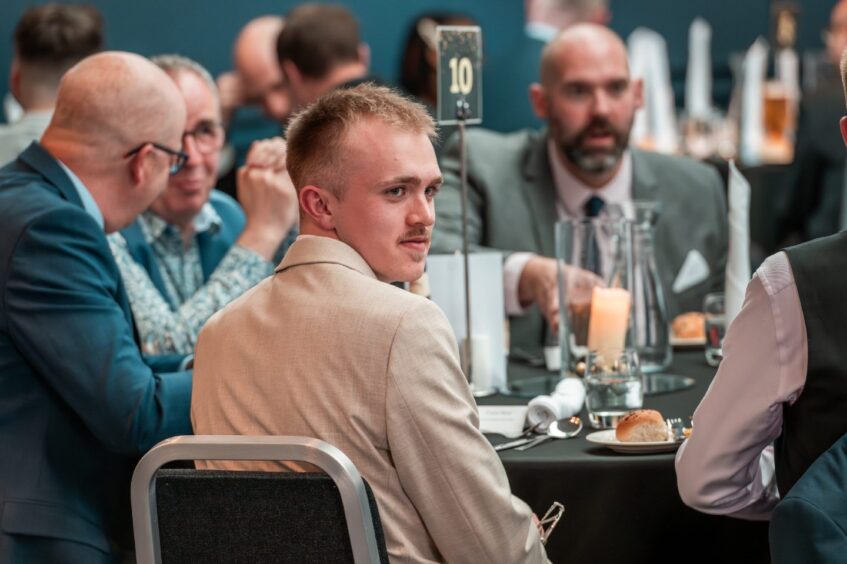 People sitting at a table