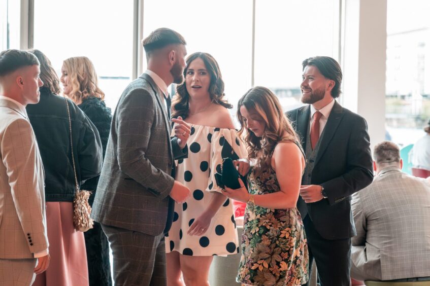 Guests at the Apex hotel in Dundee