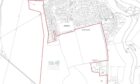 The site of the proposed Cardenden housing development