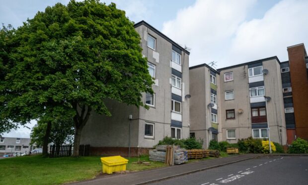 Cart Place in Menzieshill. Image: Richard Hancox/DC Thomson