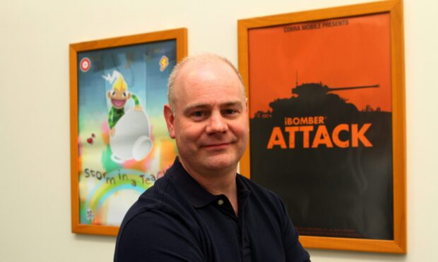 Mark Ettle, director and founder of Cobra Mobile. Image: DC Thomson.