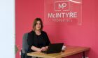 Owner Gale McIntyre in her new office in Invergowrie. Image: McIntyre Properties