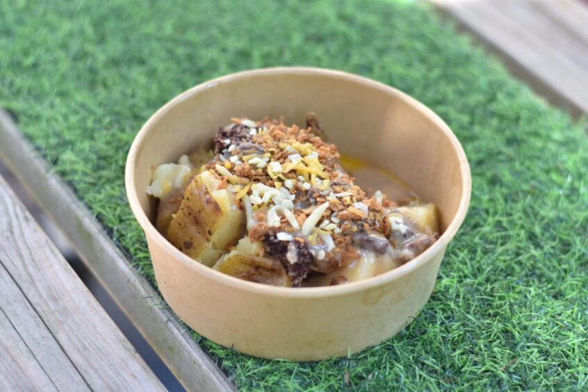 "The Scottie" served at The Topped Tattie.