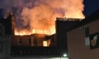 Fire crews at a fire in Scott Street, Perth. Image: Stuart Cowper