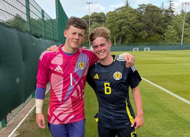 Warren Lyall and Ethan Crombie