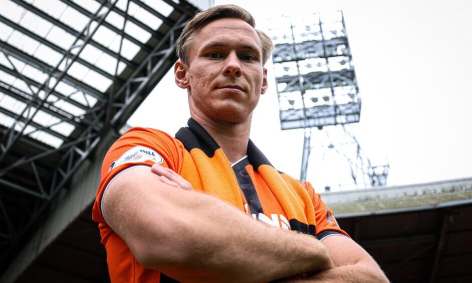 Dundee United signing Bert Esselink.