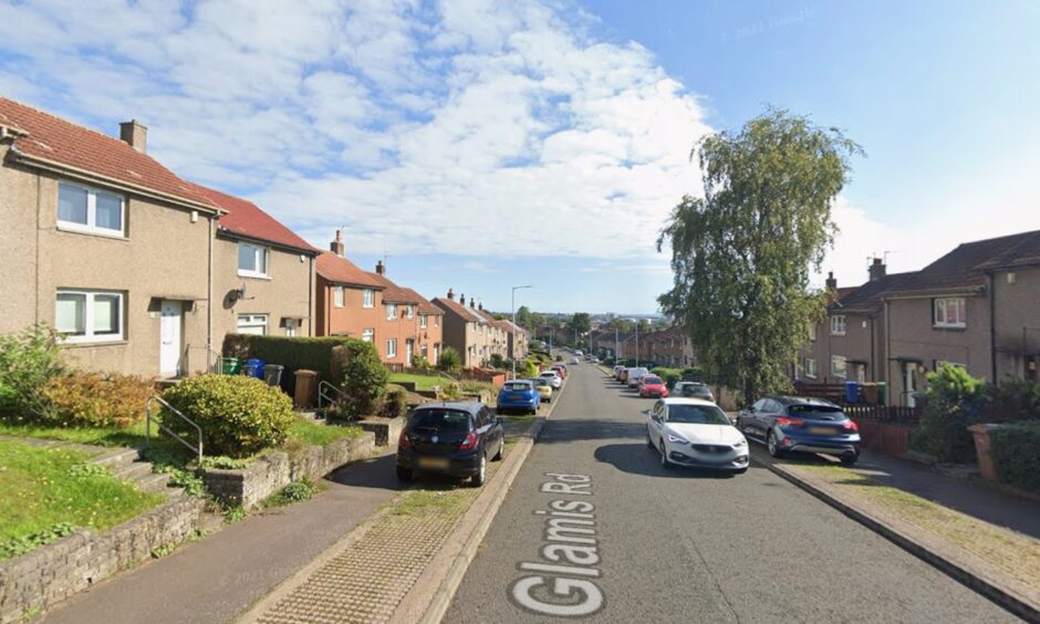 Glamis Road, Kirkcaldy, will be exempt from the pavement parking ban