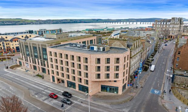 Greenmarket Studios in Dundee is home to 55 studio flats. Image: Graham and Sibbald