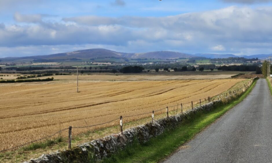 Forfar solar farm and battery energy storage scheme application.