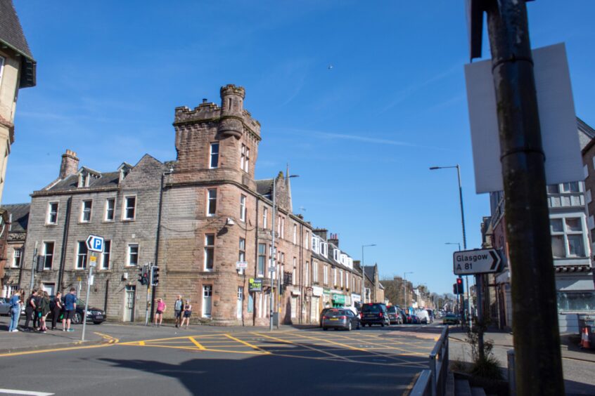 Callander town centre