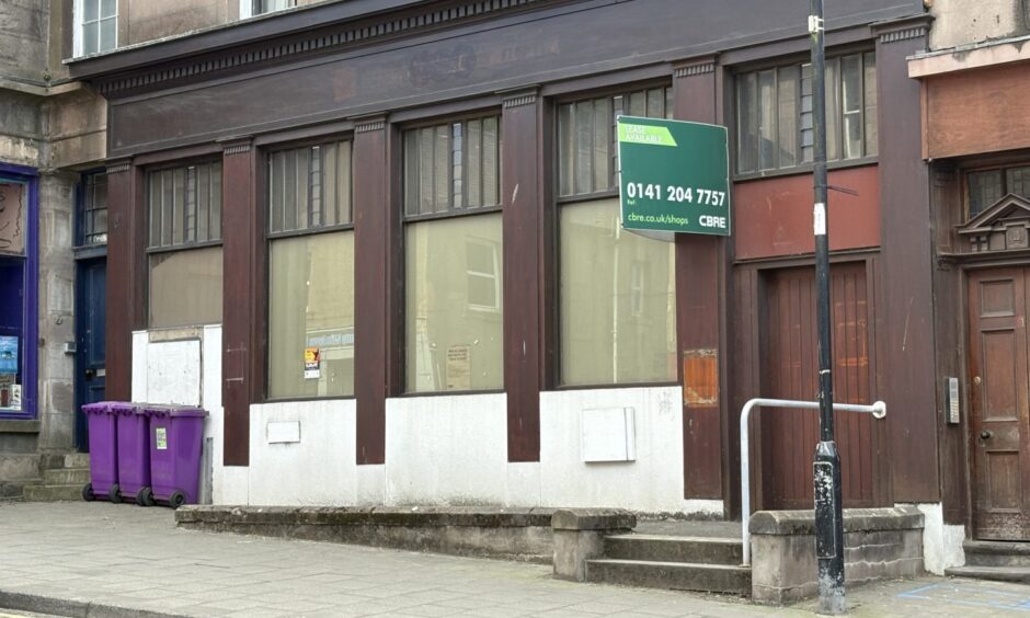Former TSB bank in Forfar.