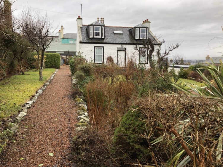 The Tayport house before its transformation