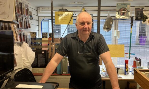 Ian Rae, who runs Angus Country Sports in Arbroath. Image: Finn Nixon/DC Thomson
