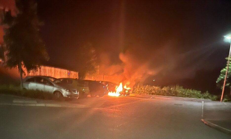 Burning Golf in Hill of Beath