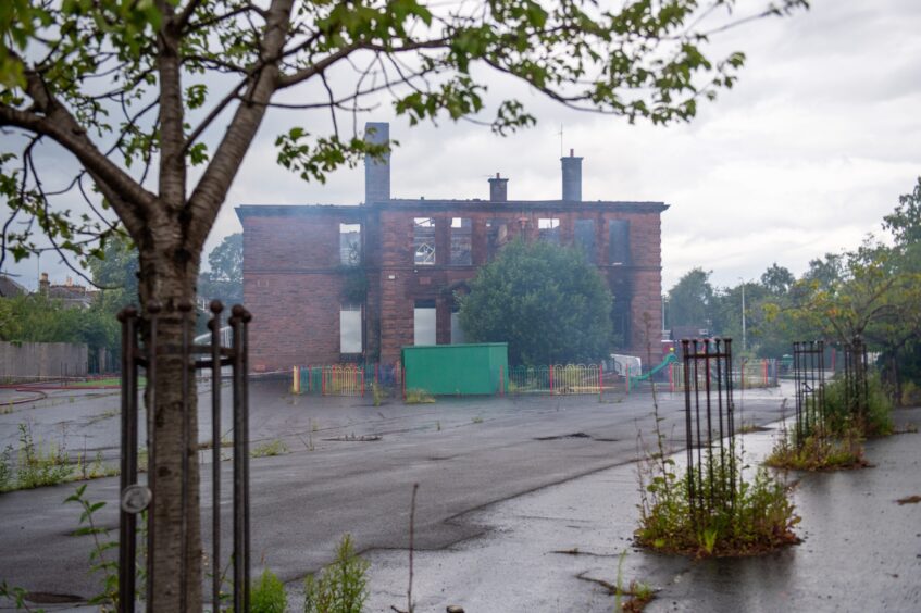 The aftermath of the devastating fire in Perth 