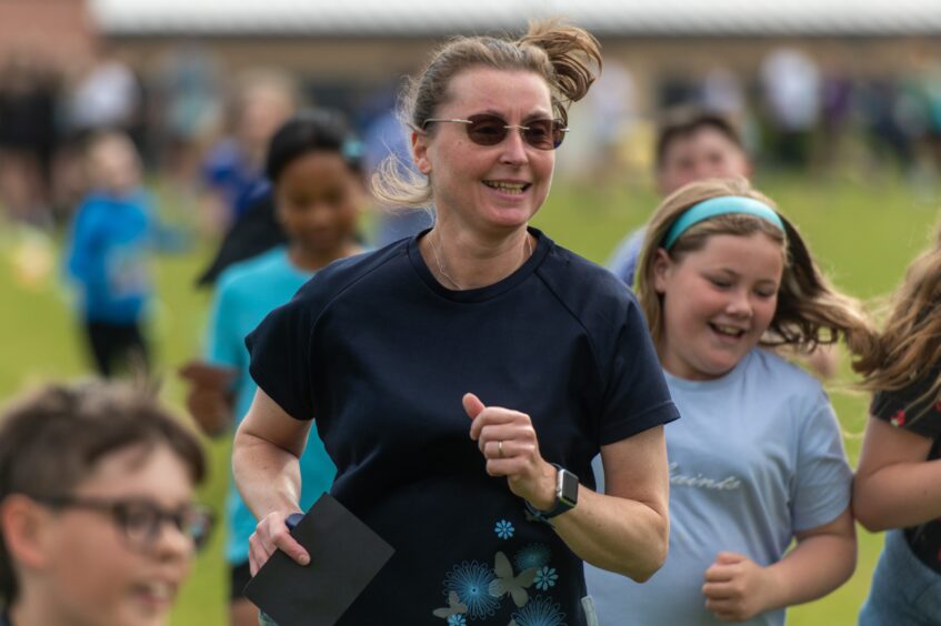 Langlands Primary School Race for Charlie in memory of 11-year-old former pupil.