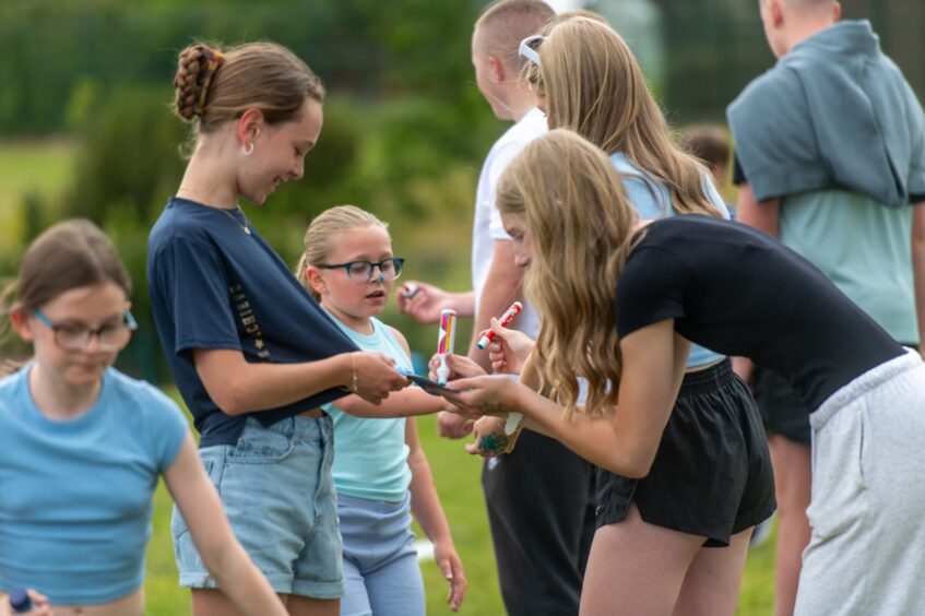 Langlands Primary School Race for Charlie in memory of 11-year-old former pupil.
