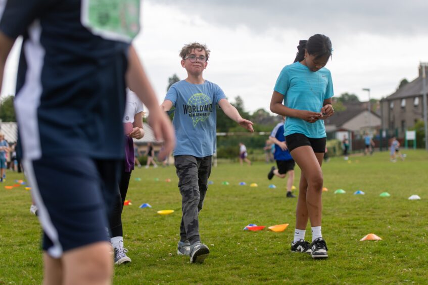 Langlands Primary School Race for Charlie in memory of 11-year-old former pupil.
