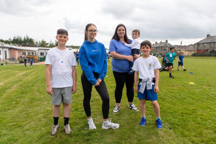 Langlands Primary School Race for Charlie in memory of 11-year-old former pupil.