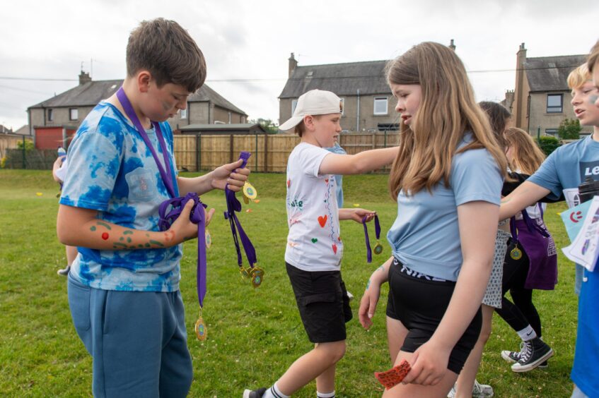 Langlands Primary School Race for Charlie in memory of 11-year-old former pupil.