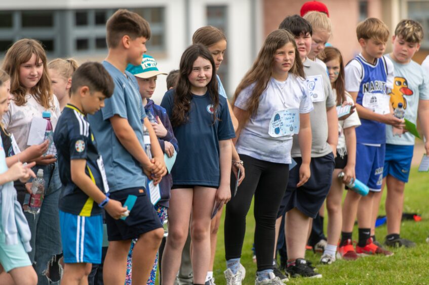 Langlands Primary School Race for Charlie in memory of 11-year-old former pupil.