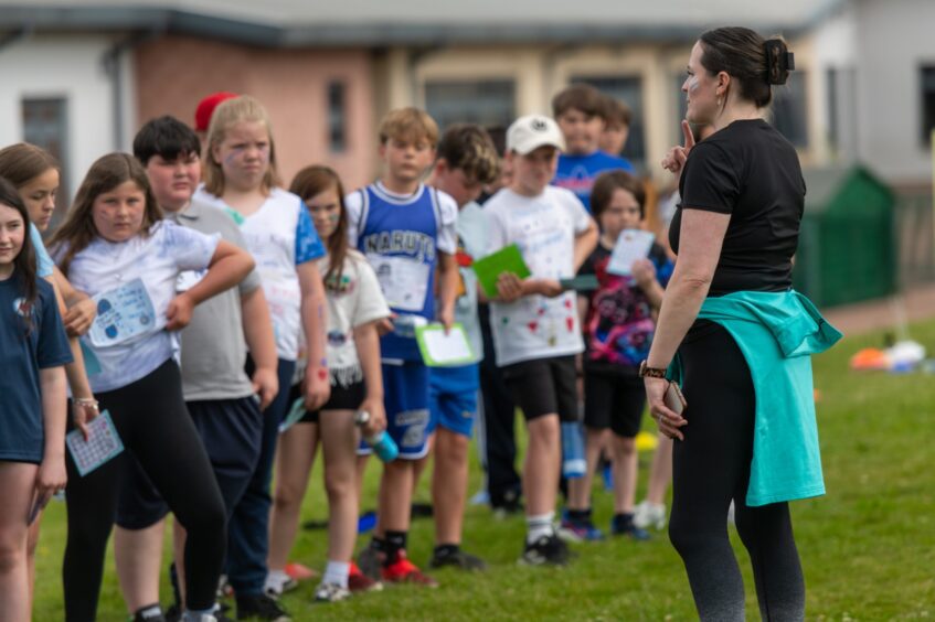 Langlands Primary School Race for Charlie in memory of 11-year-old former pupil.