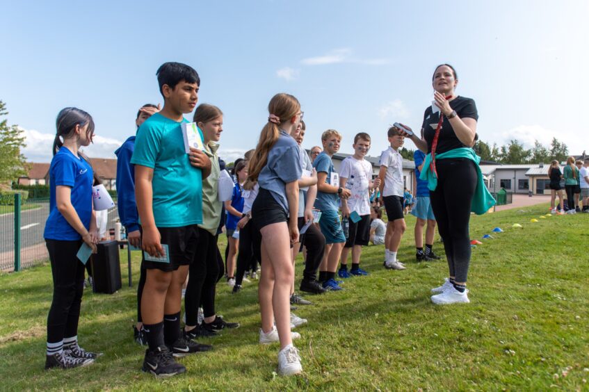 Langlands Primary School Race for Charlie in memory of 11-year-old former pupil.