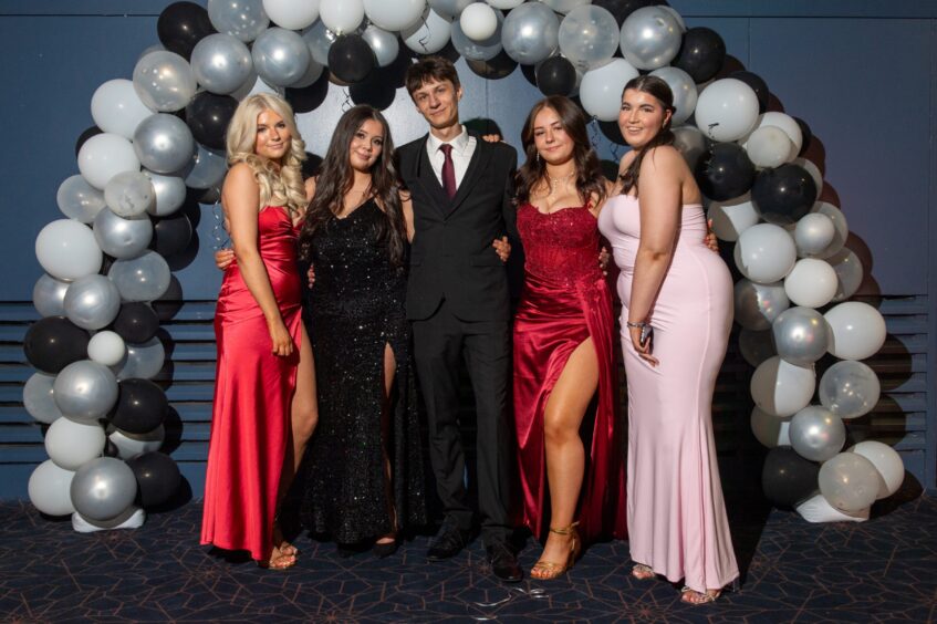Kiera Christison, Kerri Baxter, Daniel Barakat, Olivia Dargie and Alex Duncan.