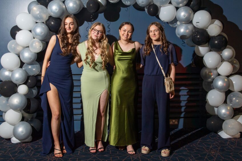 Kiera McMinn, Hannah Whyte, Sadie Eriyadama and Rowenna Simpson.