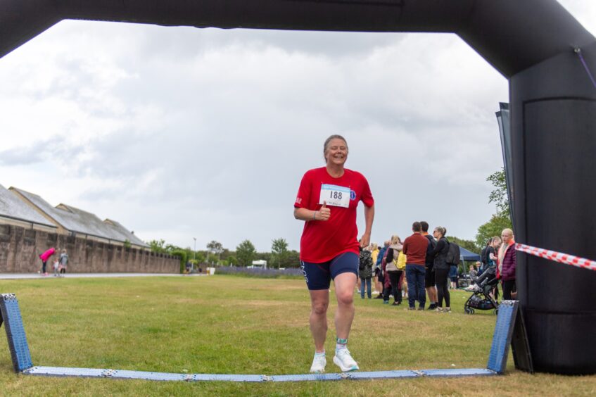 Competitors in the 10th Montrose Triathlon.