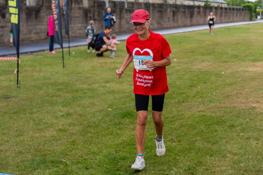 Competitors in the 10th Montrose Triathlon.