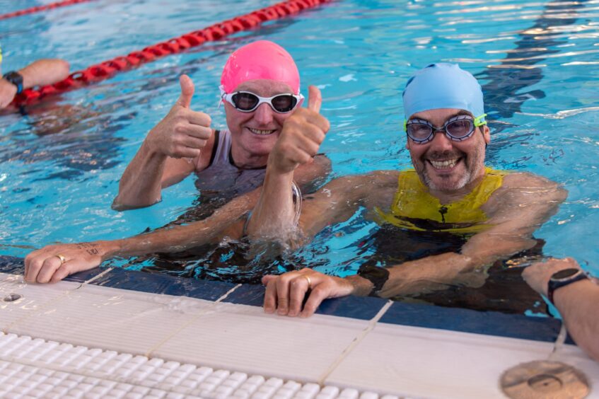 Competitors in the 10th Montrose Triathlon.