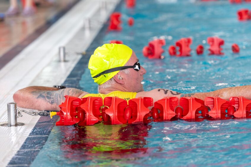 Competitors in the 10th Montrose Triathlon.