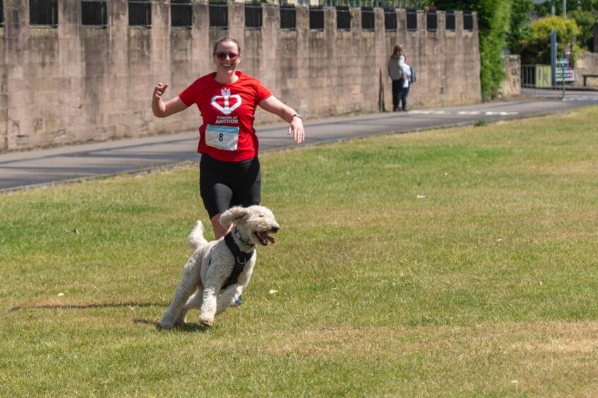 Competitors in the 10th Montrose Triathlon.