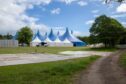 doof in the Park tent appears at Camperdown Park