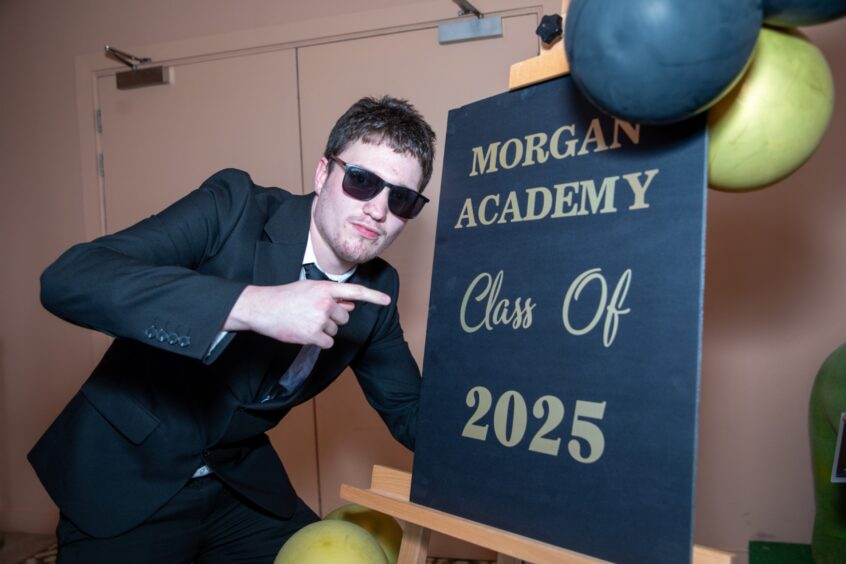 Magnus Gorman at the Morgan Academy prom 2025.