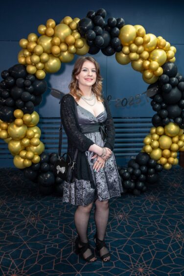Sadie Larose at the Morgan Academy prom 2025.