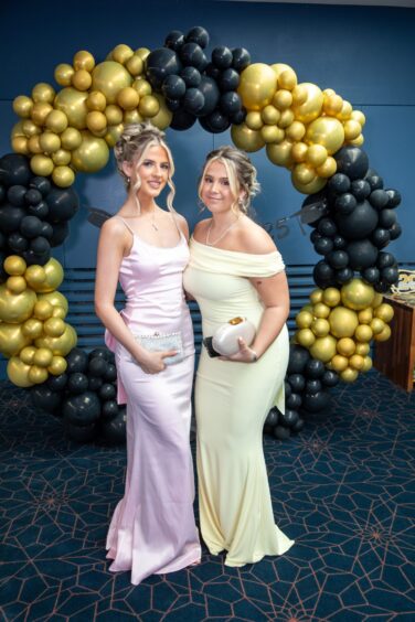 Nyomi and Mollie at the Morgan Academy prom 2025.