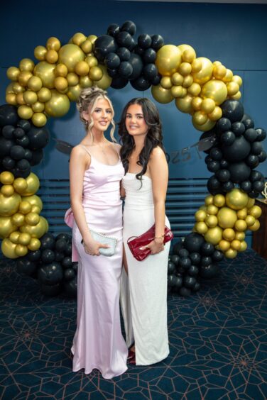 Morgan and Naomi at the Morgan Academy prom 2025.