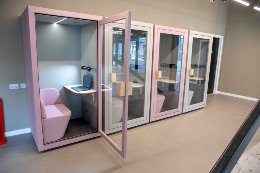 Parklands study pods