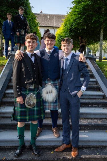 Jack Withers, Finn Bannerman and Harris Davidson.