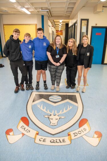 Final day at current Monifieth High School.