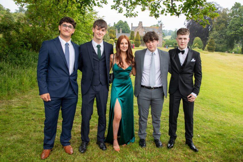 A group at Fingask Castle