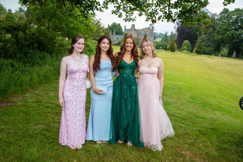Ailsa, Tess, Rhia and Catlin.