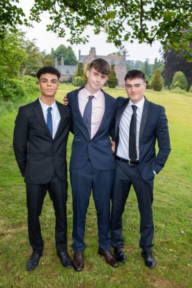 Kenyon Muchira, Tyler Gadsden and Brodie McPherson.