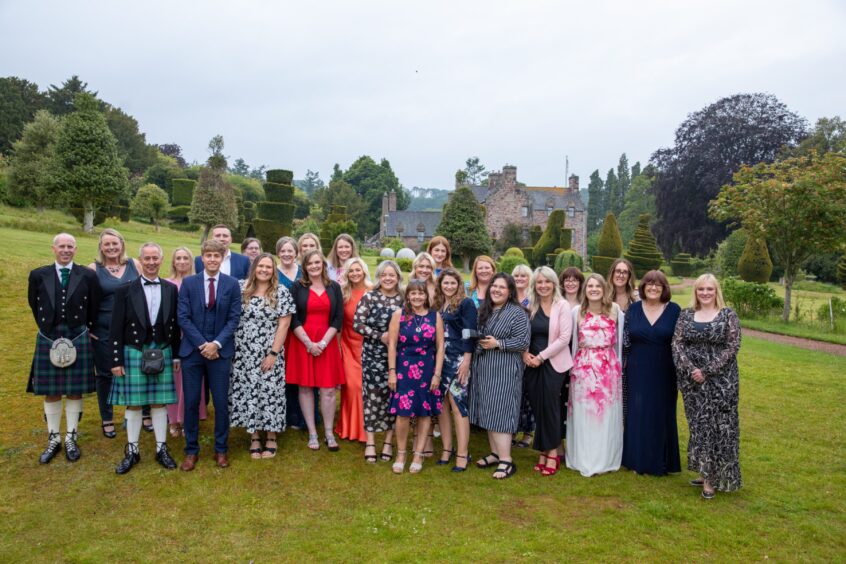 A group shot of the teachers attending the event.