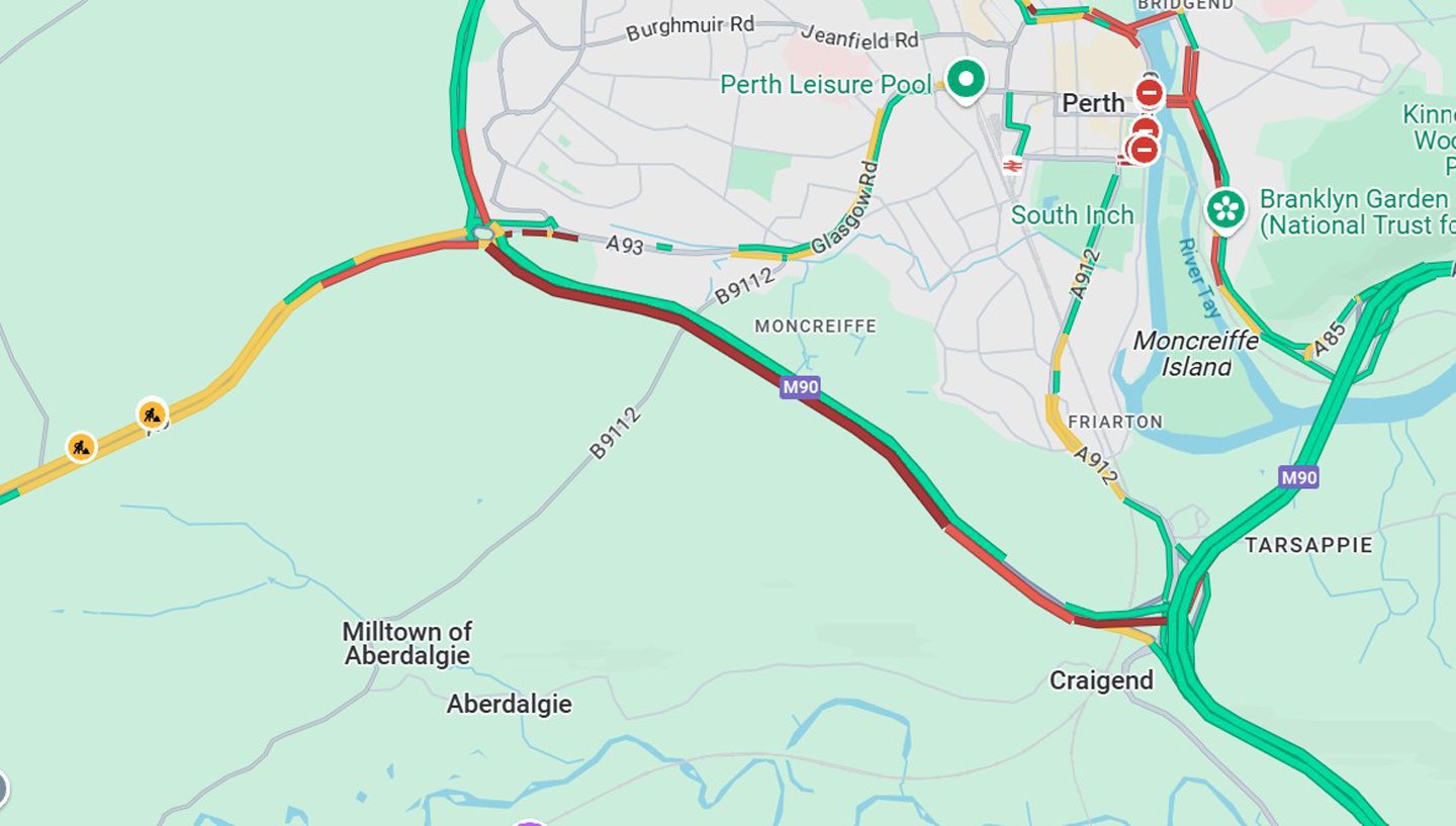M90 traffic.